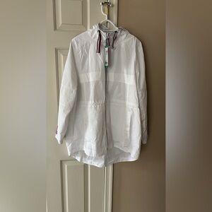 Tommy Hilfiger Hooded Jacket, White, sz. XL.